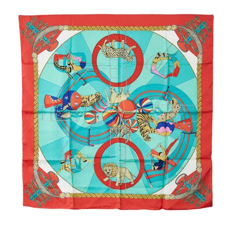 hermes circus silk scarf|Hermes silk scarf price guide.